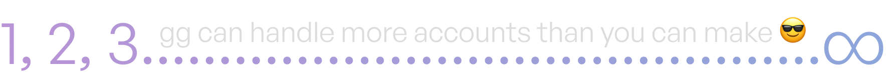 Multiple Accounts Illustration
